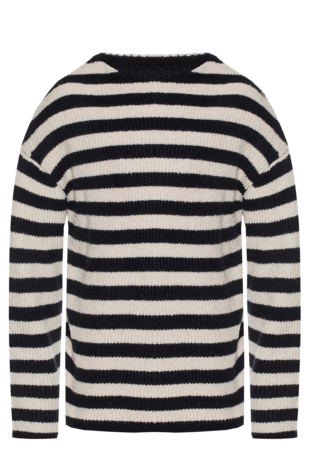 Luca striped sweater AllSaints SchaferandweinerShops GB Love the colour great with white shirt